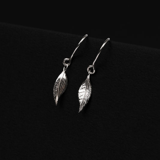 言成金工坊| Leaf Earring 葉子耳環