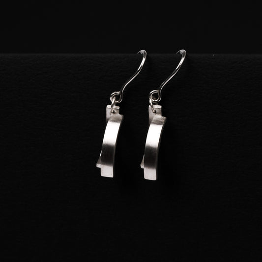 言成金工坊| Curve Earring 弧面耳環