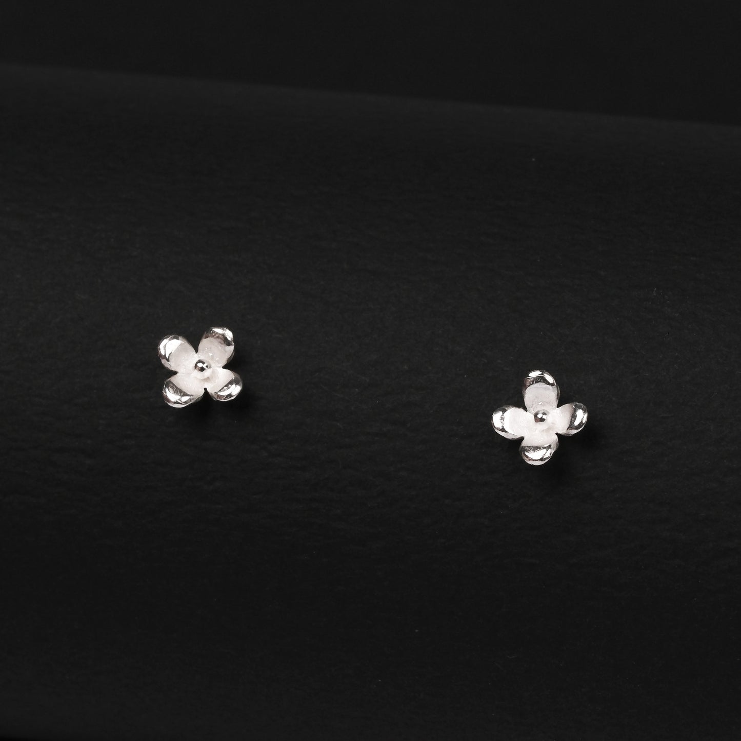 言成金工坊| Flower Earring 小花耳環