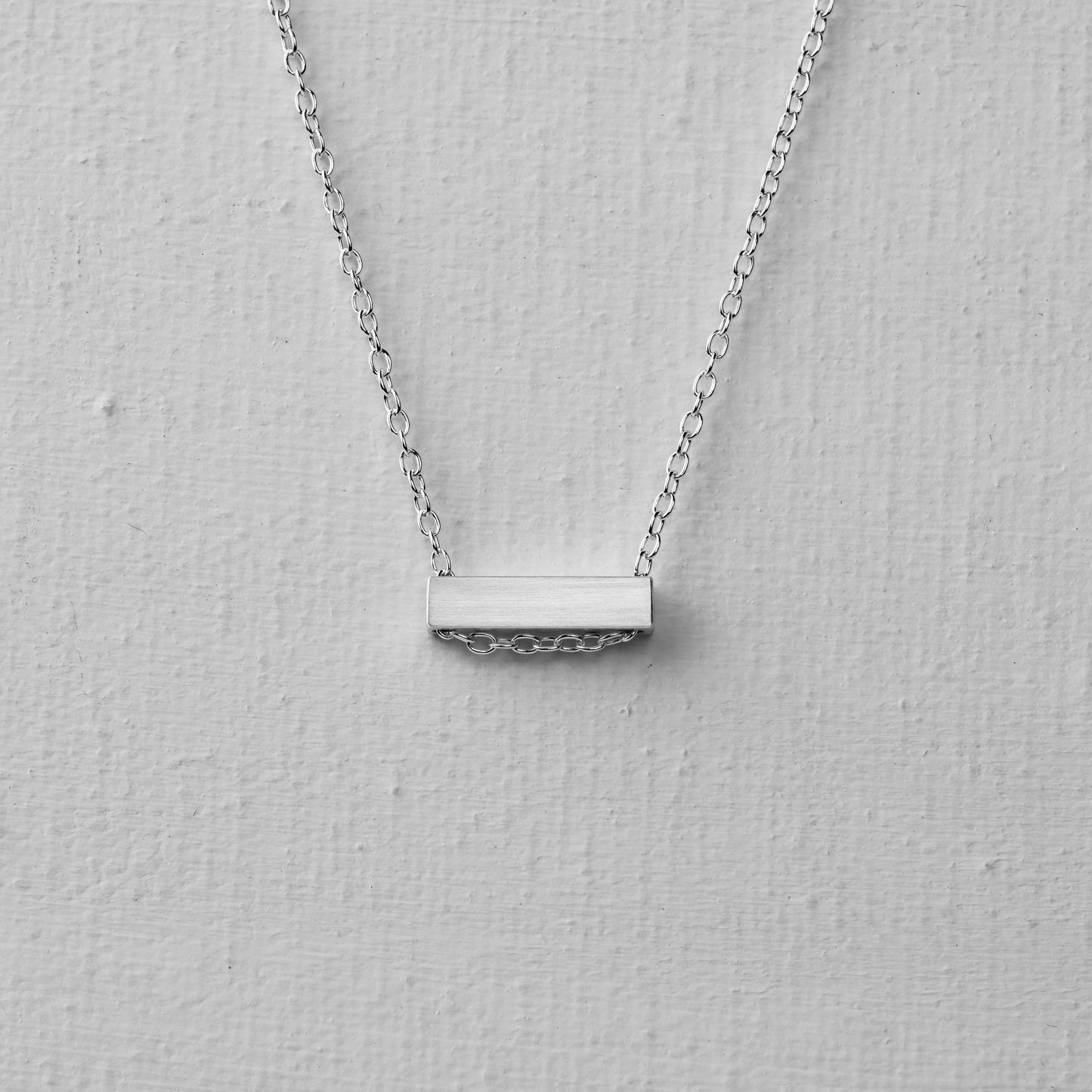 言成金工坊| Bar Necklace 方塊項鍊