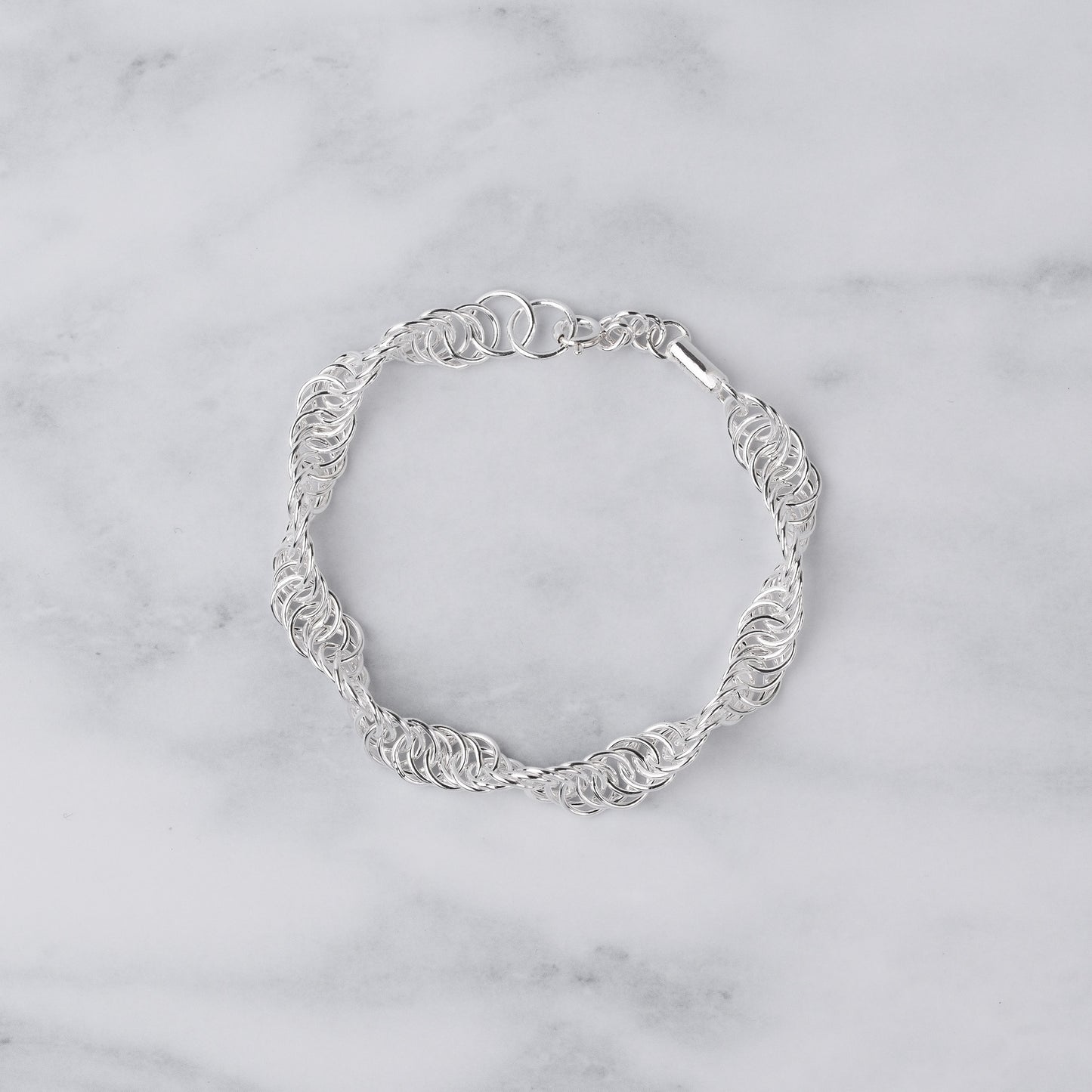 言成金工坊|DNA手鍊 - DNA Spiral Bracelet. -