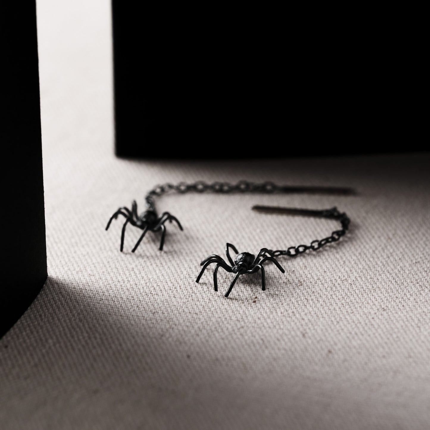 言成金工坊| Spider Earring 蜘蛛耳線 Thread