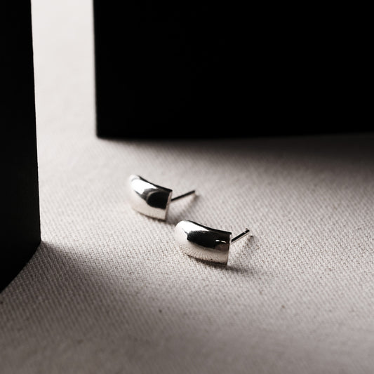 言成金工坊| Shield Earring 盾形耳環
