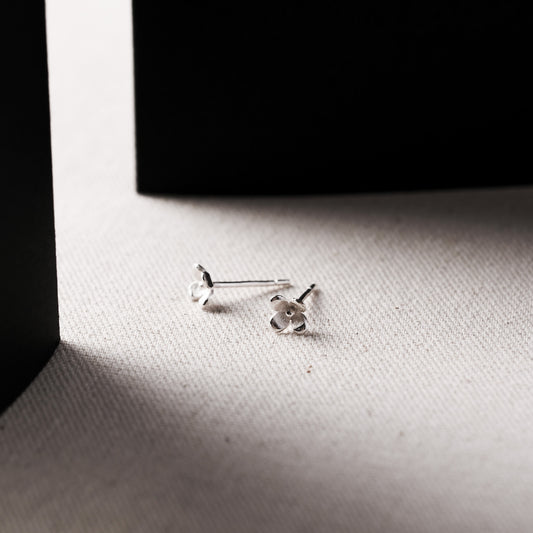 言成金工坊| Flower Earring 小花耳環