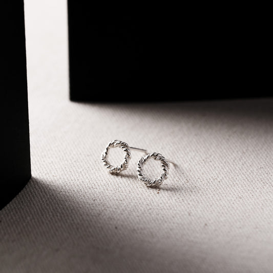 言成金工坊| Wreath Earring 花圈耳環