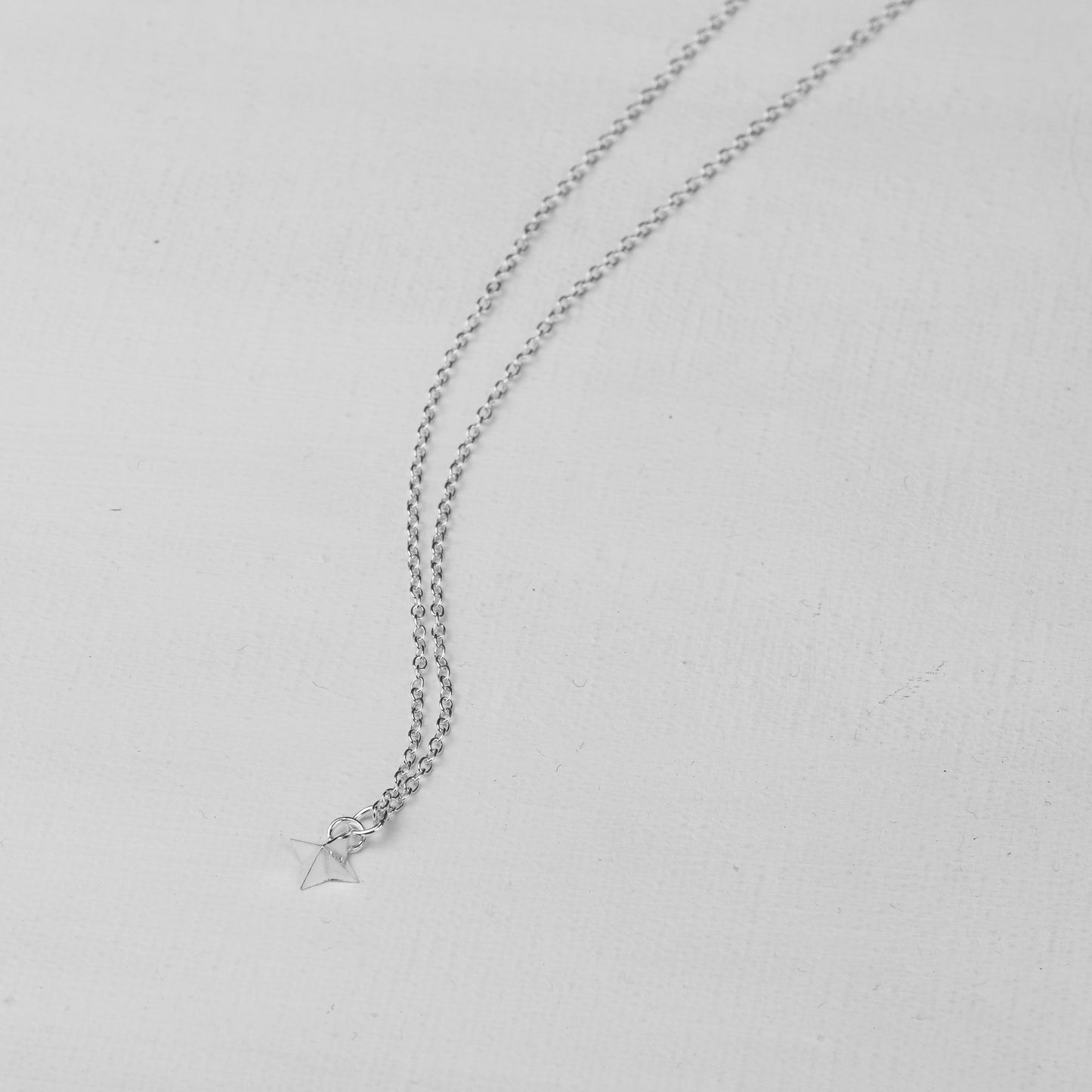 言成金工坊| Cross Star Necklace 四芒星項鍊