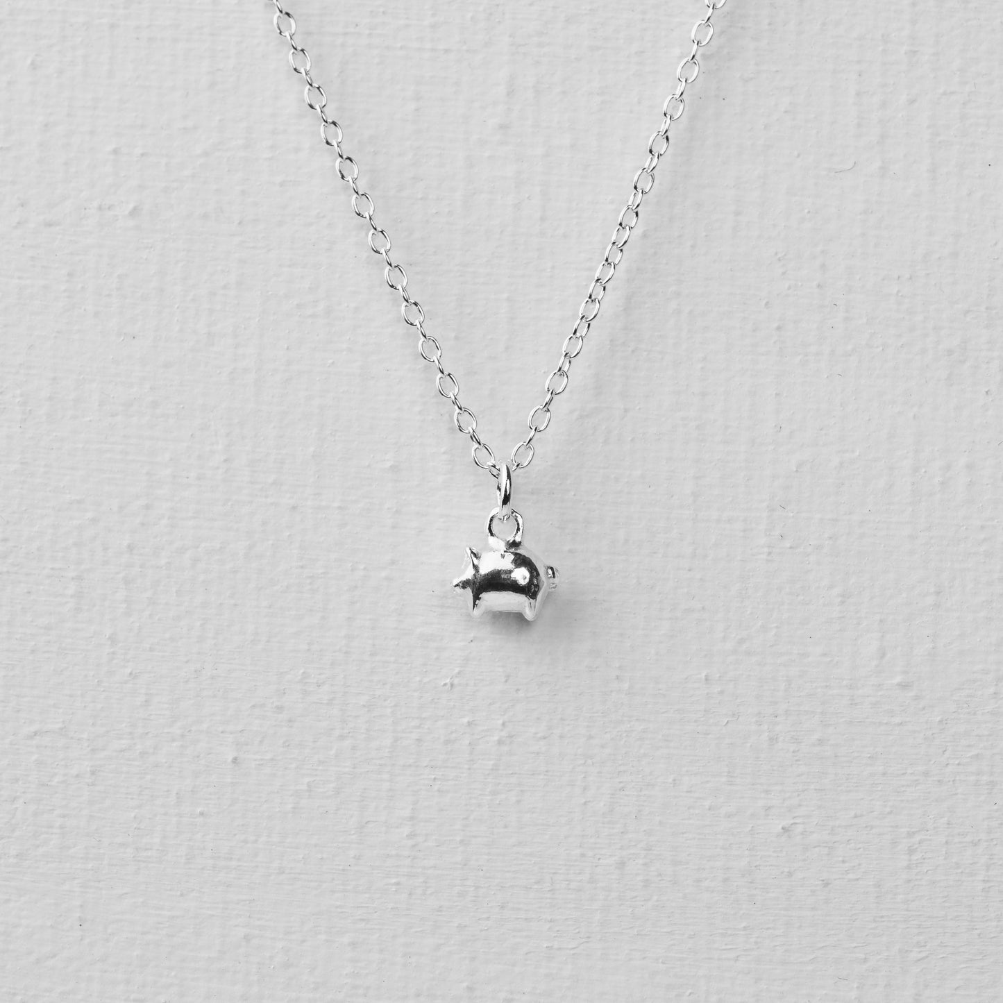 言成金工坊| Piggy Necklace 小豬項鍊