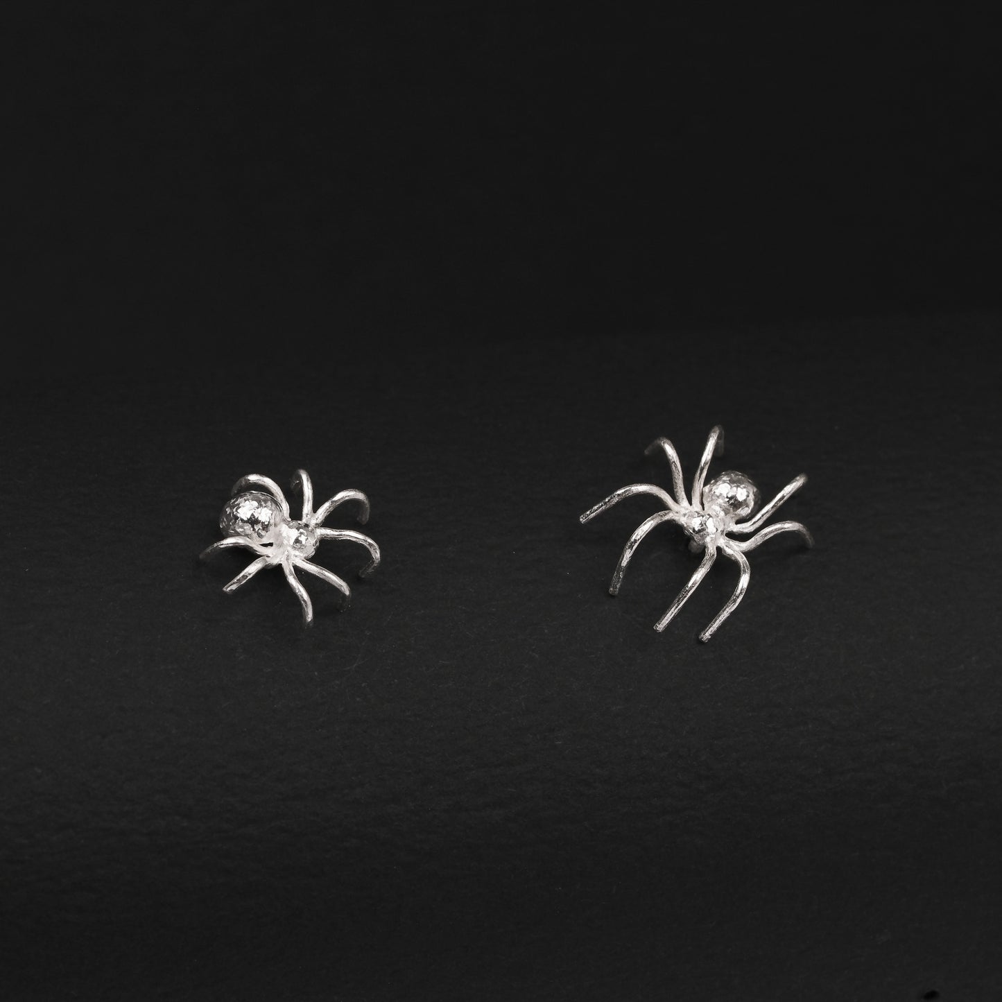 言成金工坊| Spider Earring 蜘蛛耳針 Studs