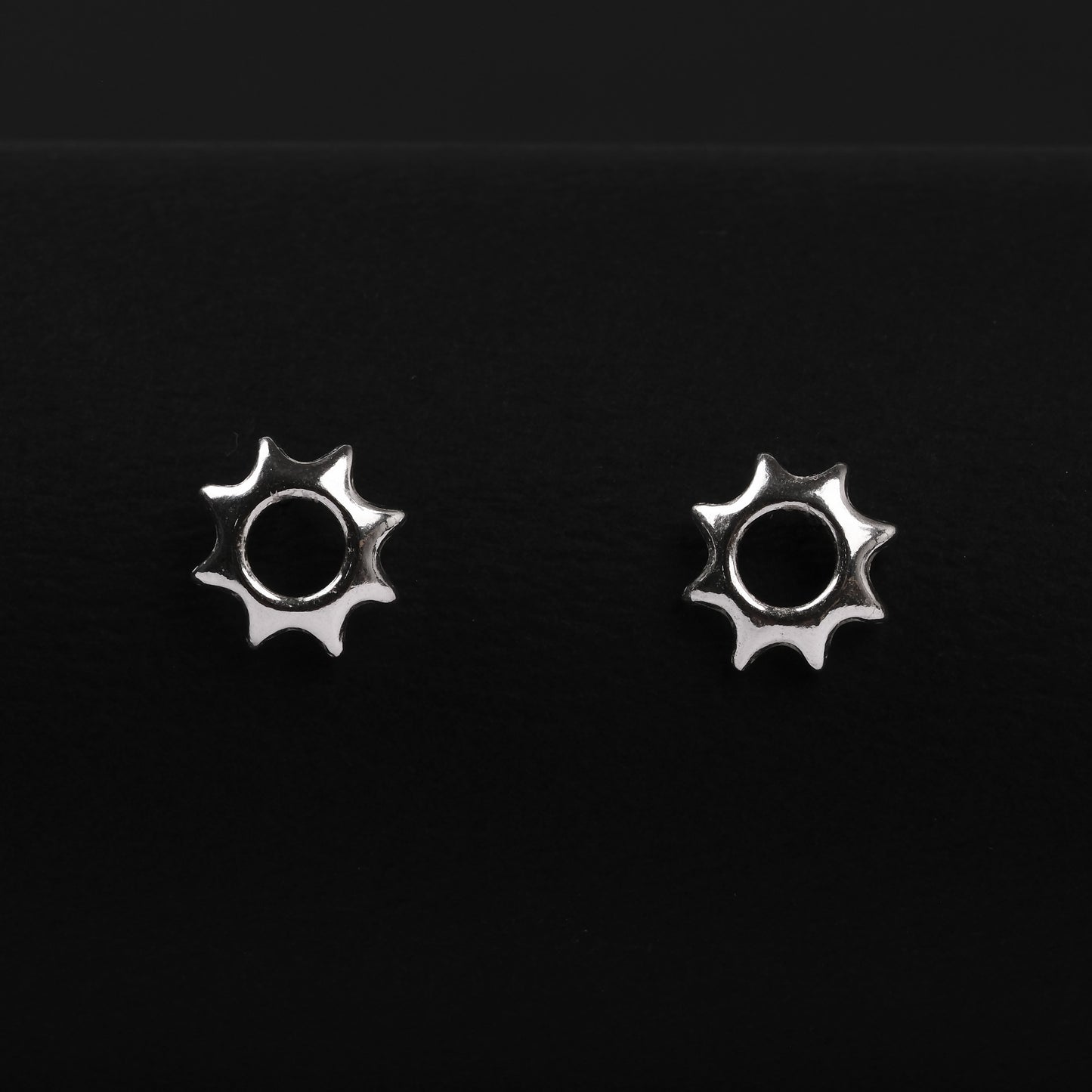 言成金工坊| Sun Earring 太陽耳環