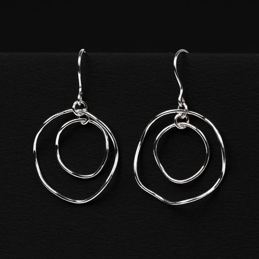 言成金工坊| Amoeba Earring 不規則耳環