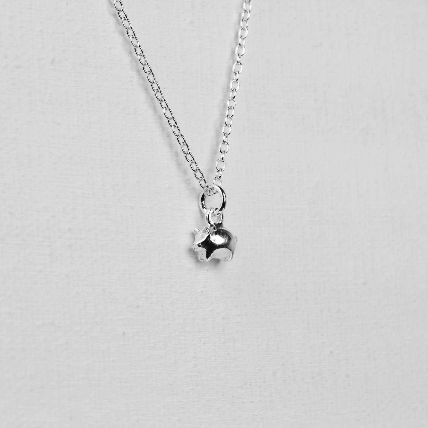 言成金工坊| Piggy Necklace 小豬項鍊