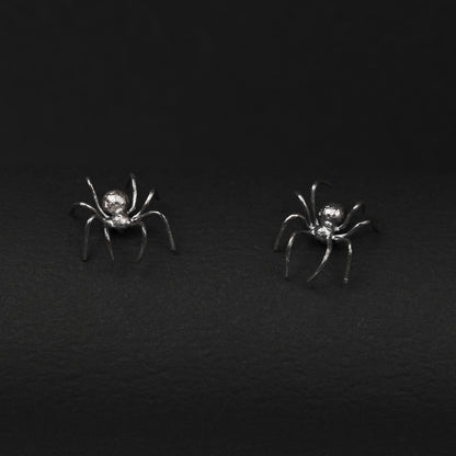 言成金工坊｜ Spider Earring 蜘蛛耳針 Studs