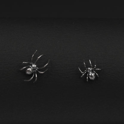 言成金工坊｜ Spider Earring 蜘蛛耳針 Studs